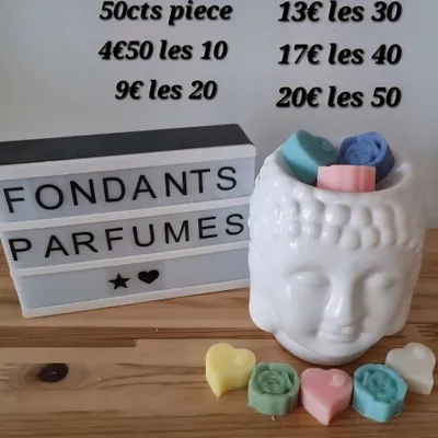 Fondants parfumés 